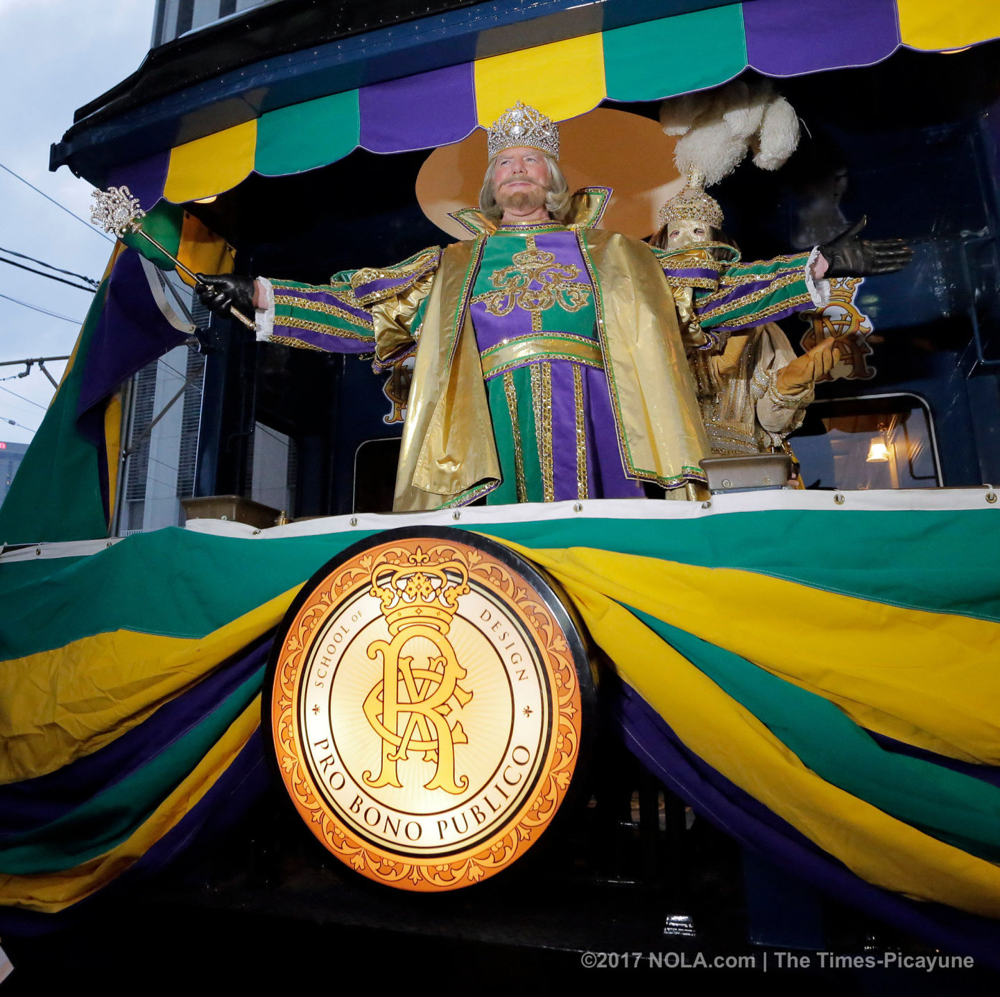 Mardi Gras 2017: Zulu and Rex arrive for Lundi Gras